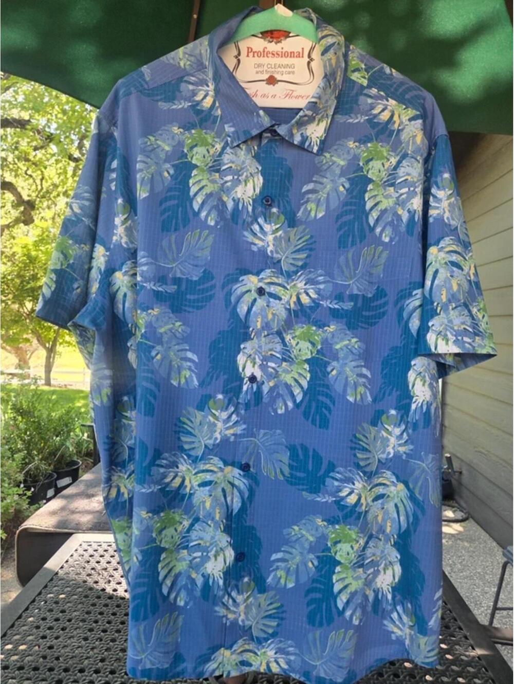 Tommy Bahama Island Zone Hawaiian Button Shirt Men's XL